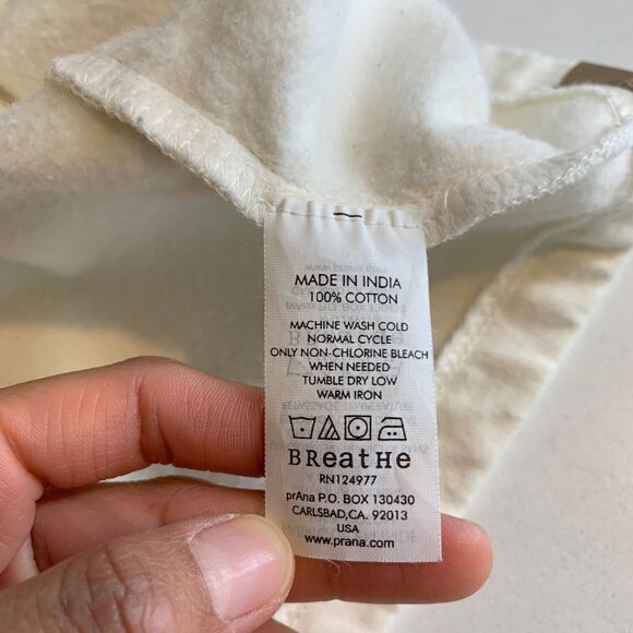 Prana Coat Womens XS Extra Small Breathe Rowen Fleece Lined Button Front Long - Picture 12 of 15